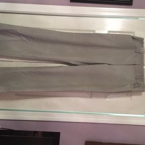 Grey slacks!